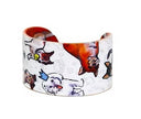 Dog Notebook - White (orange)