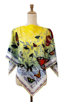 Papillon Bleu Ciel et Jaune