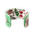 Les Roses - Vert (blanc)